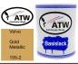 Preview: Volvo, Gold Metallic, 105-2: 1L Lackdose, von ATW Autoteile West.